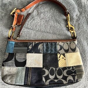 Coach Patchwork Shoulder Bag